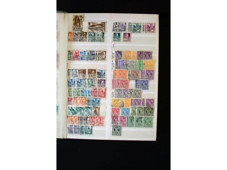 1872/1949, postfrischer, ungebrauchter und gestempelter Posten mit Sammlungen und Doubletten Dt. Reich und Alliierte Besetzun