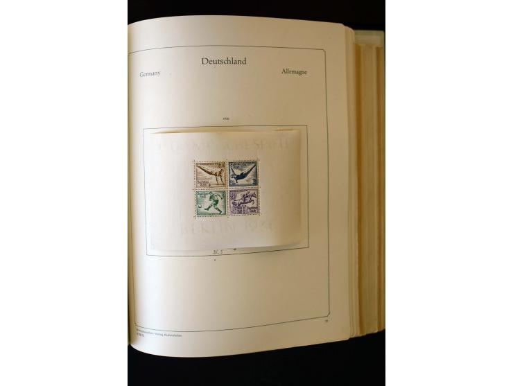 1872/1949, postfrischer, ungebrauchter und gestempelter Posten mit Sammlungen und Doubletten Dt. Reich und Alliierte Besetzun
