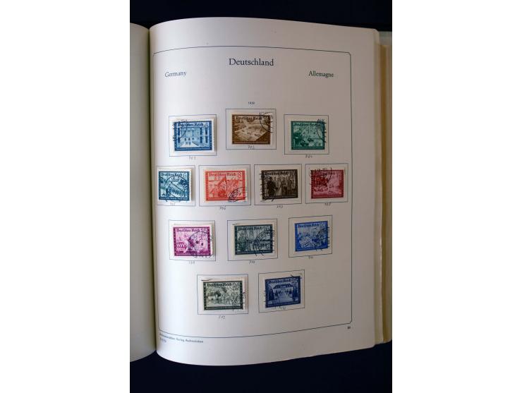 1872/1949, postfrischer, ungebrauchter und gestempelter Posten mit Sammlungen und Doubletten Dt. Reich und Alliierte Besetzun
