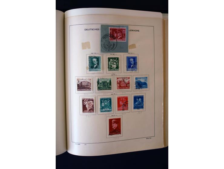 1872/1949, postfrischer, ungebrauchter und gestempelter Posten mit Sammlungen und Doubletten Dt. Reich und Alliierte Besetzun