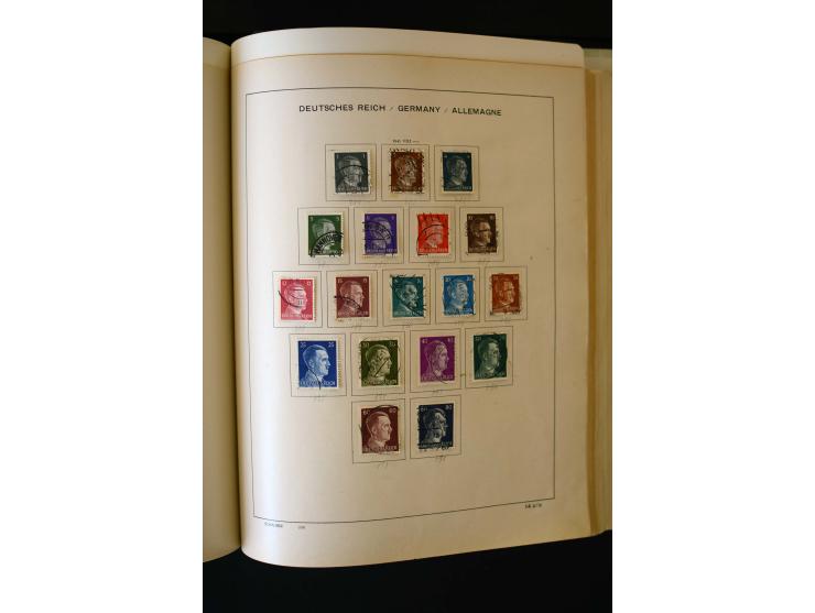 1872/1949, postfrischer, ungebrauchter und gestempelter Posten mit Sammlungen und Doubletten Dt. Reich und Alliierte Besetzun