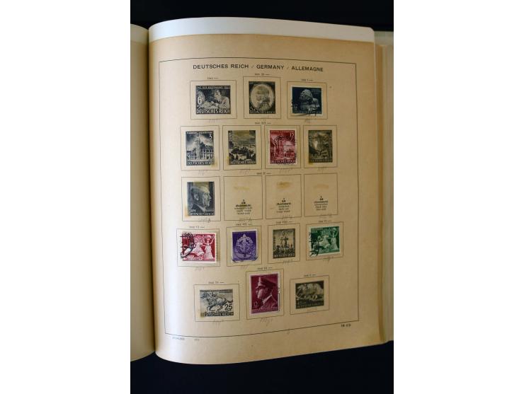 1872/1949, postfrischer, ungebrauchter und gestempelter Posten mit Sammlungen und Doubletten Dt. Reich und Alliierte Besetzun