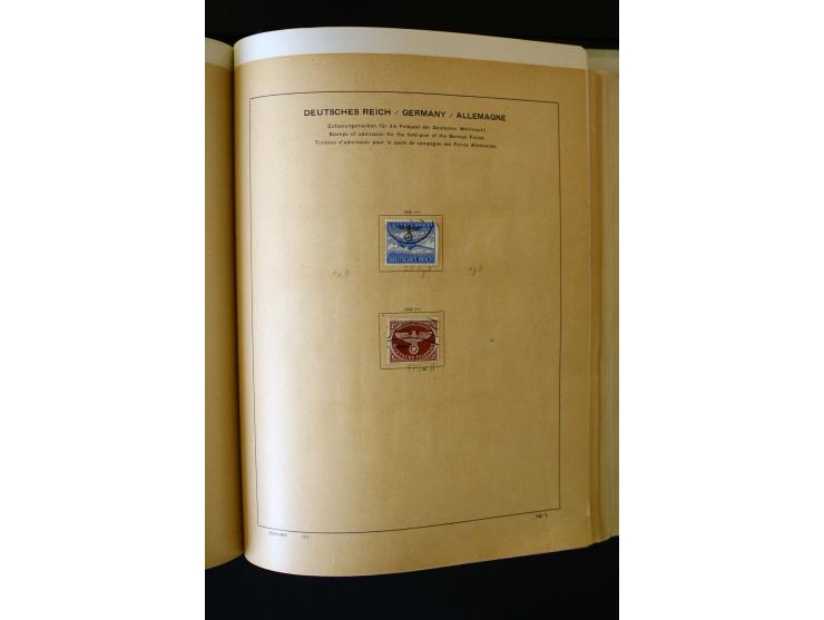 1872/1949, postfrischer, ungebrauchter und gestempelter Posten mit Sammlungen und Doubletten Dt. Reich und Alliierte Besetzun