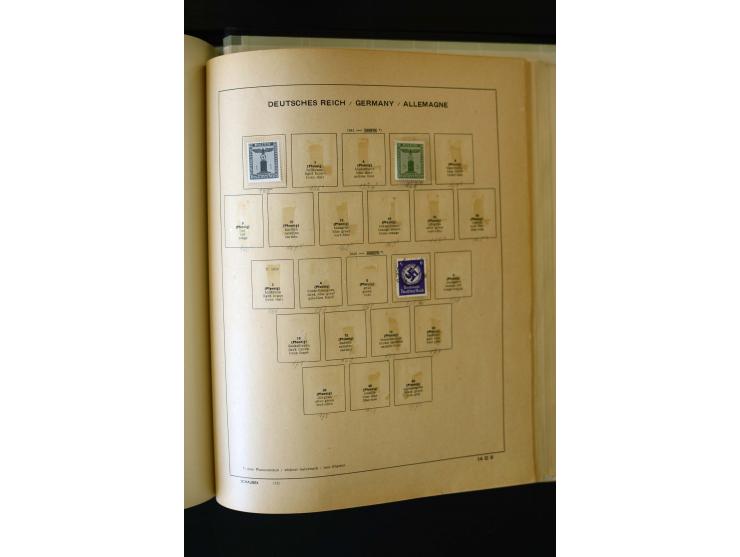 1872/1949, postfrischer, ungebrauchter und gestempelter Posten mit Sammlungen und Doubletten Dt. Reich und Alliierte Besetzun