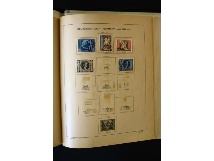 1872/1949, postfrischer, ungebrauchter und gestempelter Posten mit Sammlungen und Doubletten Dt. Reich und Alliierte Besetzun