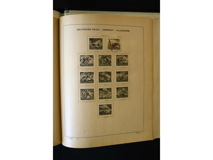 1872/1949, postfrischer, ungebrauchter und gestempelter Posten mit Sammlungen und Doubletten Dt. Reich und Alliierte Besetzun