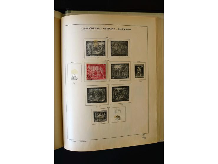 1872/1949, postfrischer, ungebrauchter und gestempelter Posten mit Sammlungen und Doubletten Dt. Reich und Alliierte Besetzun
