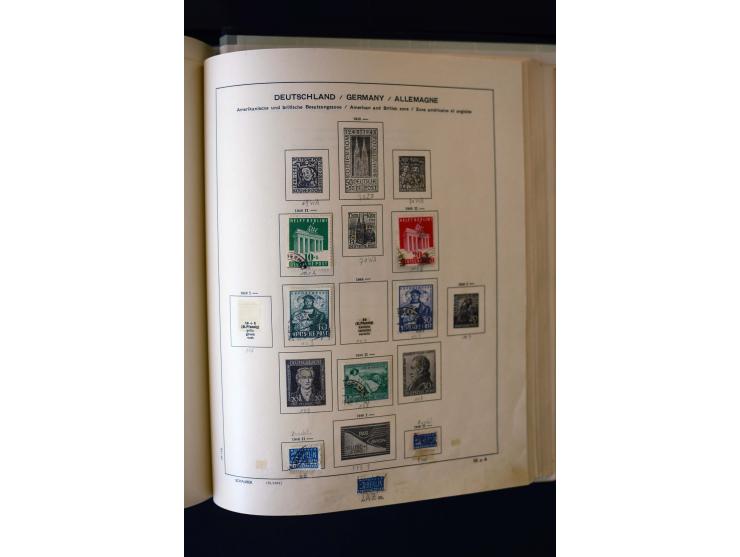 1872/1949, postfrischer, ungebrauchter und gestempelter Posten mit Sammlungen und Doubletten Dt. Reich und Alliierte Besetzun