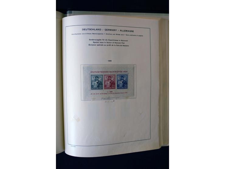 1872/1949, postfrischer, ungebrauchter und gestempelter Posten mit Sammlungen und Doubletten Dt. Reich und Alliierte Besetzun