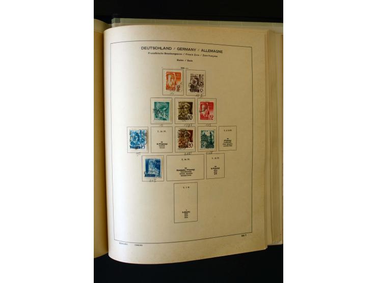 1872/1949, postfrischer, ungebrauchter und gestempelter Posten mit Sammlungen und Doubletten Dt. Reich und Alliierte Besetzun