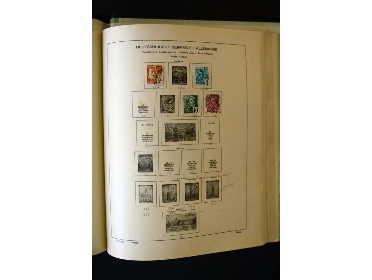 1872/1949, postfrischer, ungebrauchter und gestempelter Posten mit Sammlungen und Doubletten Dt. Reich und Alliierte Besetzun