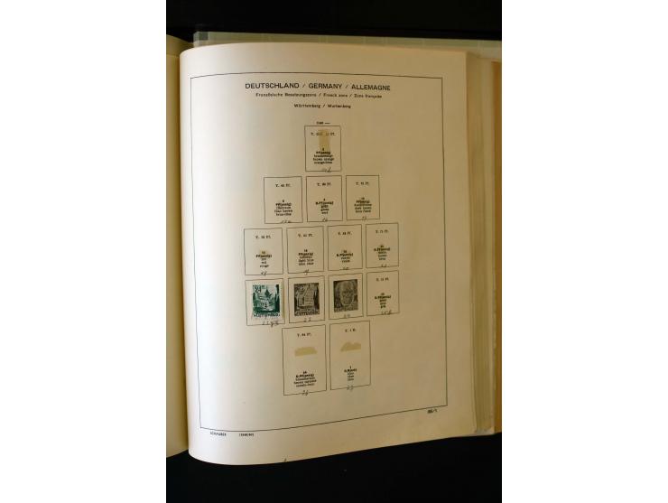 1872/1949, postfrischer, ungebrauchter und gestempelter Posten mit Sammlungen und Doubletten Dt. Reich und Alliierte Besetzun