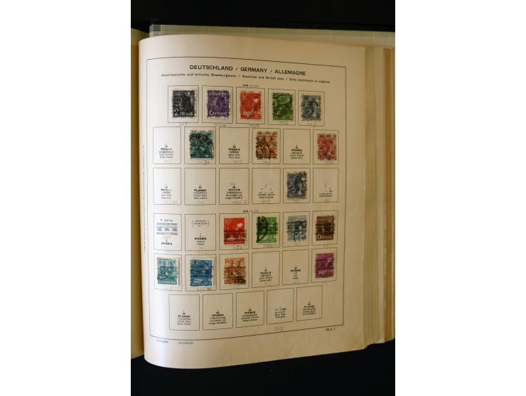 1872/1949, postfrischer, ungebrauchter und gestempelter Posten mit Sammlungen und Doubletten Dt. Reich und Alliierte Besetzun