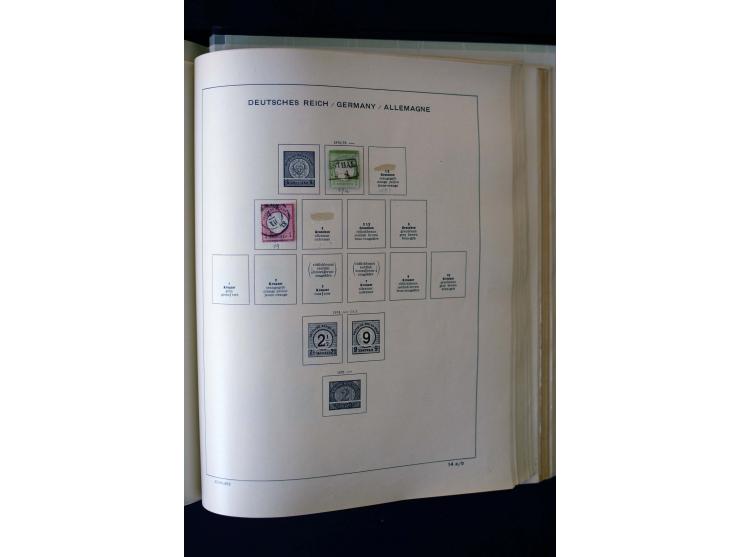 1872/1949, postfrischer, ungebrauchter und gestempelter Posten mit Sammlungen und Doubletten Dt. Reich und Alliierte Besetzun