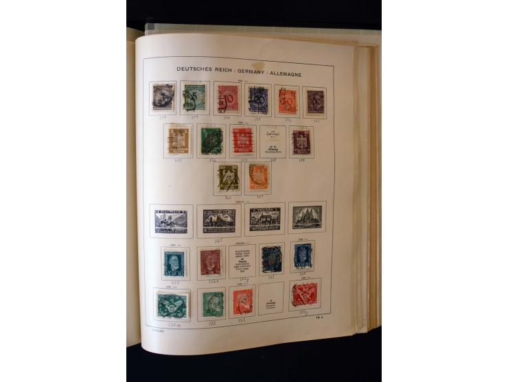 1872/1949, postfrischer, ungebrauchter und gestempelter Posten mit Sammlungen und Doubletten Dt. Reich und Alliierte Besetzun