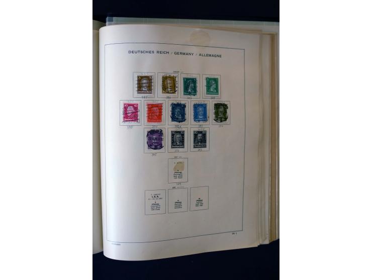1872/1949, postfrischer, ungebrauchter und gestempelter Posten mit Sammlungen und Doubletten Dt. Reich und Alliierte Besetzun