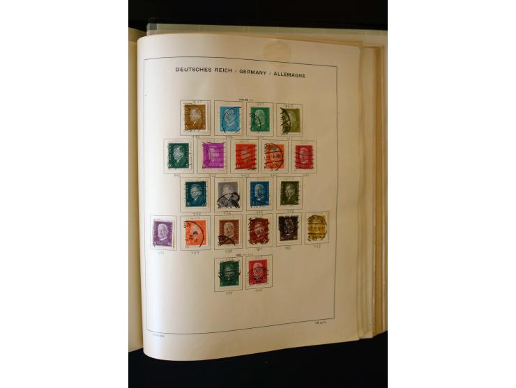 1872/1949, postfrischer, ungebrauchter und gestempelter Posten mit Sammlungen und Doubletten Dt. Reich und Alliierte Besetzun