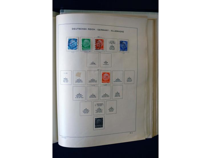 1872/1949, postfrischer, ungebrauchter und gestempelter Posten mit Sammlungen und Doubletten Dt. Reich und Alliierte Besetzun