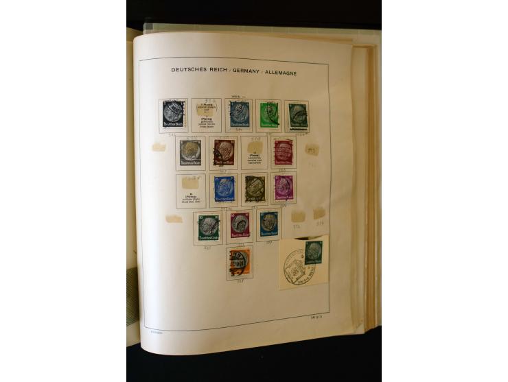 1872/1949, postfrischer, ungebrauchter und gestempelter Posten mit Sammlungen und Doubletten Dt. Reich und Alliierte Besetzun