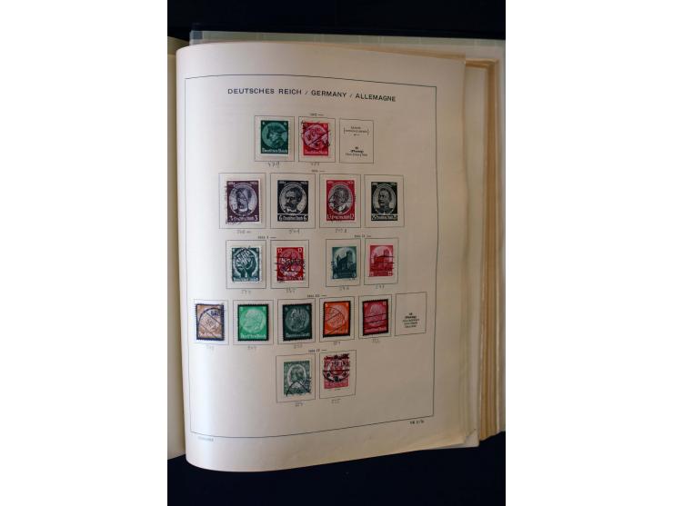1872/1949, postfrischer, ungebrauchter und gestempelter Posten mit Sammlungen und Doubletten Dt. Reich und Alliierte Besetzun