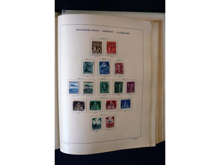 1872/1949, postfrischer, ungebrauchter und gestempelter Posten mit Sammlungen und Doubletten Dt. Reich und Alliierte Besetzun