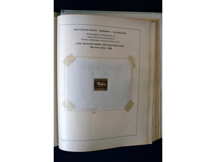 1872/1949, postfrischer, ungebrauchter und gestempelter Posten mit Sammlungen und Doubletten Dt. Reich und Alliierte Besetzun
