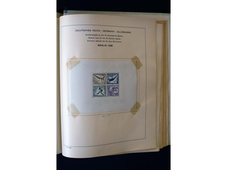 1872/1949, postfrischer, ungebrauchter und gestempelter Posten mit Sammlungen und Doubletten Dt. Reich und Alliierte Besetzun