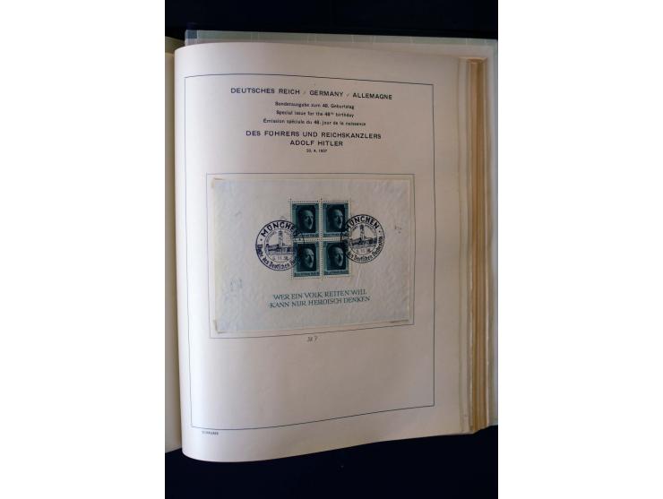 1872/1949, postfrischer, ungebrauchter und gestempelter Posten mit Sammlungen und Doubletten Dt. Reich und Alliierte Besetzun