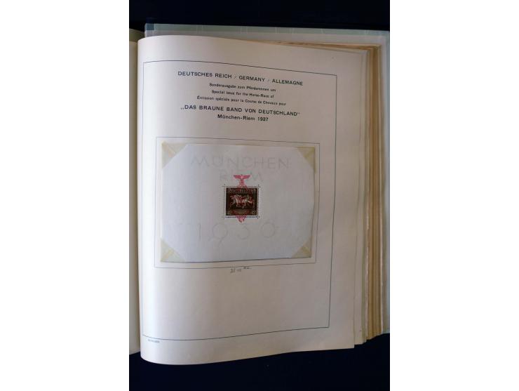 1872/1949, postfrischer, ungebrauchter und gestempelter Posten mit Sammlungen und Doubletten Dt. Reich und Alliierte Besetzun