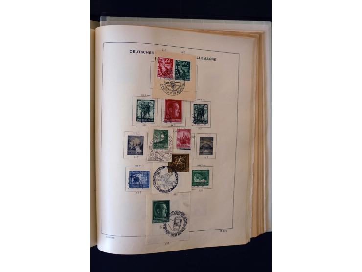 1872/1949, postfrischer, ungebrauchter und gestempelter Posten mit Sammlungen und Doubletten Dt. Reich und Alliierte Besetzun