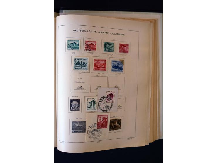 1872/1949, postfrischer, ungebrauchter und gestempelter Posten mit Sammlungen und Doubletten Dt. Reich und Alliierte Besetzun