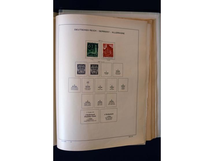 1872/1949, postfrischer, ungebrauchter und gestempelter Posten mit Sammlungen und Doubletten Dt. Reich und Alliierte Besetzun