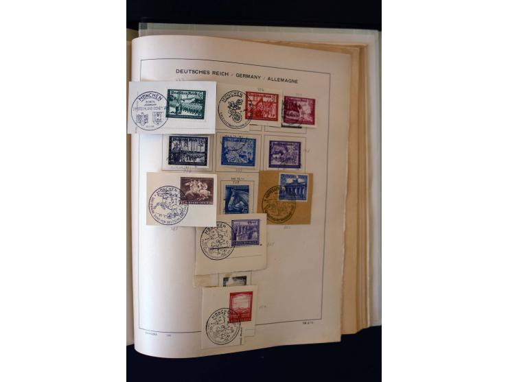 1872/1949, postfrischer, ungebrauchter und gestempelter Posten mit Sammlungen und Doubletten Dt. Reich und Alliierte Besetzun