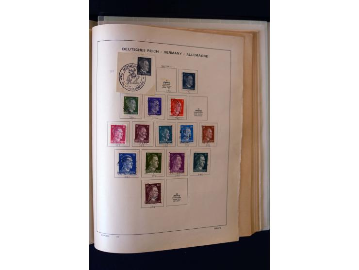 1872/1949, postfrischer, ungebrauchter und gestempelter Posten mit Sammlungen und Doubletten Dt. Reich und Alliierte Besetzun