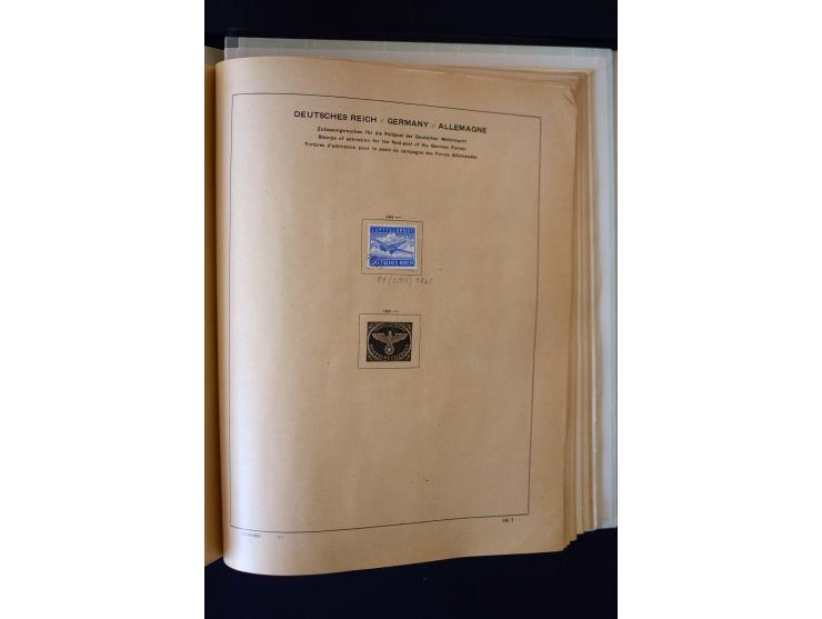 1872/1949, postfrischer, ungebrauchter und gestempelter Posten mit Sammlungen und Doubletten Dt. Reich und Alliierte Besetzun