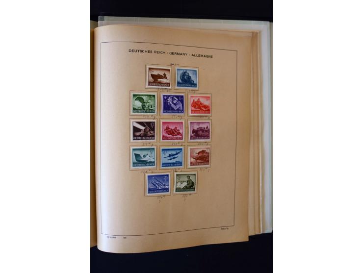 1872/1949, postfrischer, ungebrauchter und gestempelter Posten mit Sammlungen und Doubletten Dt. Reich und Alliierte Besetzun
