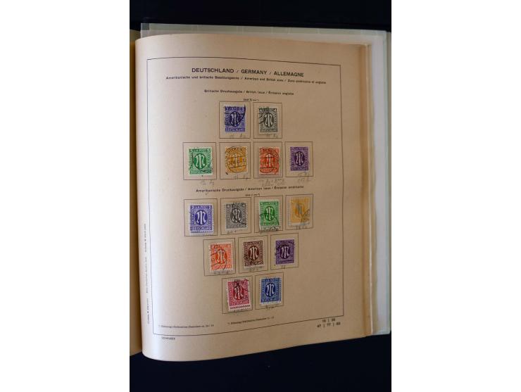 1872/1949, postfrischer, ungebrauchter und gestempelter Posten mit Sammlungen und Doubletten Dt. Reich und Alliierte Besetzun