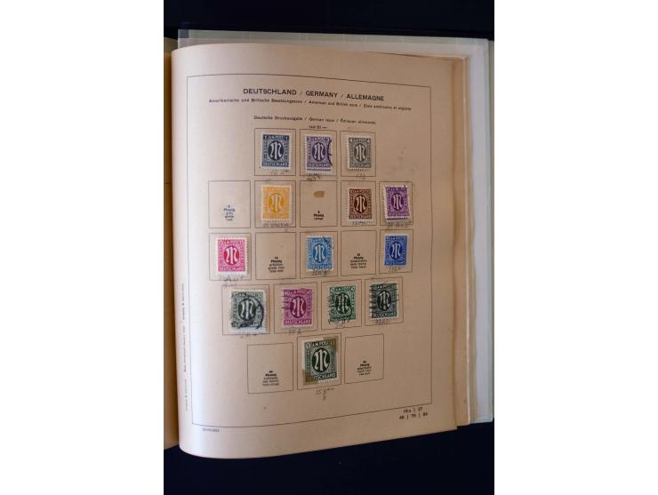 1872/1949, postfrischer, ungebrauchter und gestempelter Posten mit Sammlungen und Doubletten Dt. Reich und Alliierte Besetzun