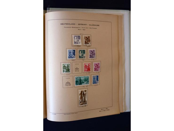 1872/1949, postfrischer, ungebrauchter und gestempelter Posten mit Sammlungen und Doubletten Dt. Reich und Alliierte Besetzun