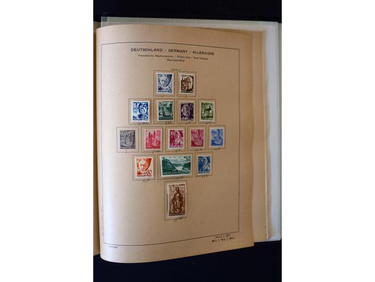 1872/1949, postfrischer, ungebrauchter und gestempelter Posten mit Sammlungen und Doubletten Dt. Reich und Alliierte Besetzun