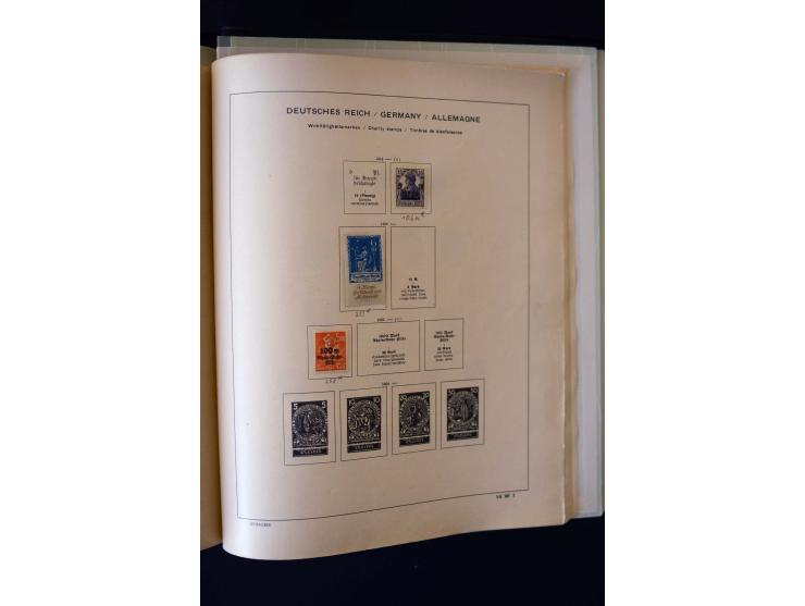 1872/1949, postfrischer, ungebrauchter und gestempelter Posten mit Sammlungen und Doubletten Dt. Reich und Alliierte Besetzun