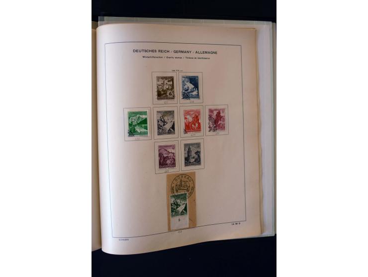 1872/1949, postfrischer, ungebrauchter und gestempelter Posten mit Sammlungen und Doubletten Dt. Reich und Alliierte Besetzun