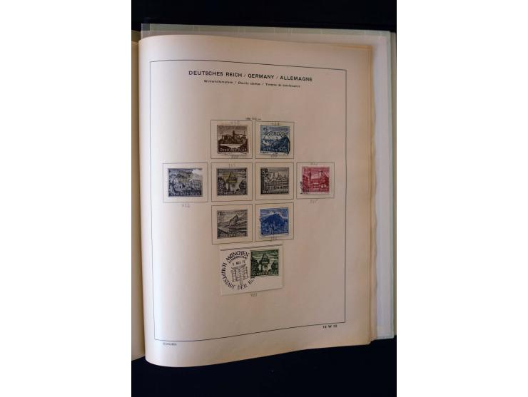 1872/1949, postfrischer, ungebrauchter und gestempelter Posten mit Sammlungen und Doubletten Dt. Reich und Alliierte Besetzun