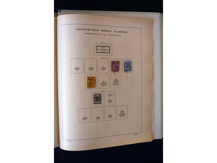 1872/1949, postfrischer, ungebrauchter und gestempelter Posten mit Sammlungen und Doubletten Dt. Reich und Alliierte Besetzun