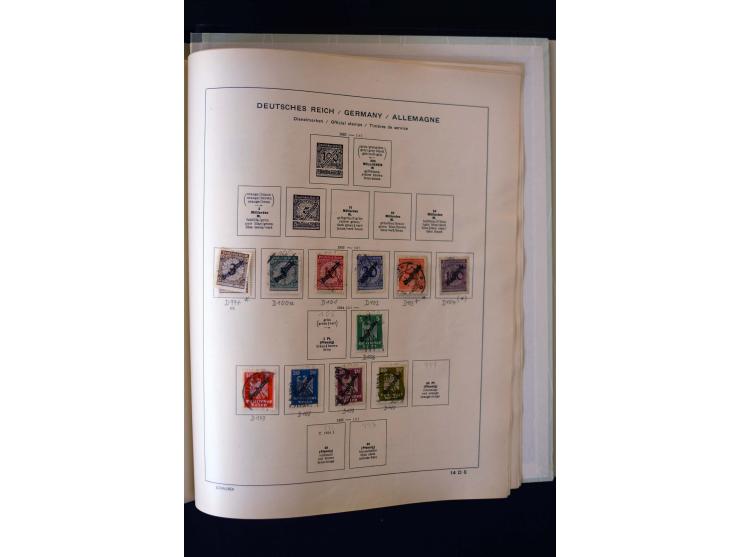 1872/1949, postfrischer, ungebrauchter und gestempelter Posten mit Sammlungen und Doubletten Dt. Reich und Alliierte Besetzun