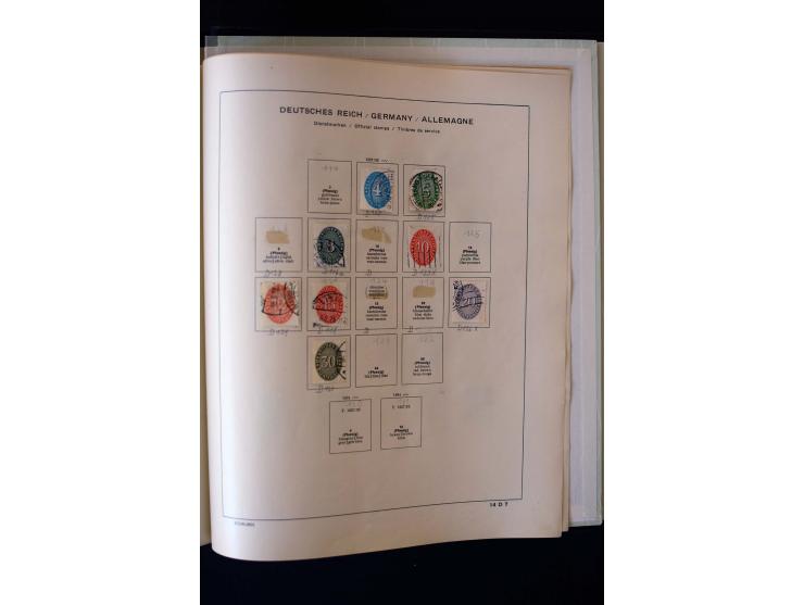 1872/1949, postfrischer, ungebrauchter und gestempelter Posten mit Sammlungen und Doubletten Dt. Reich und Alliierte Besetzun