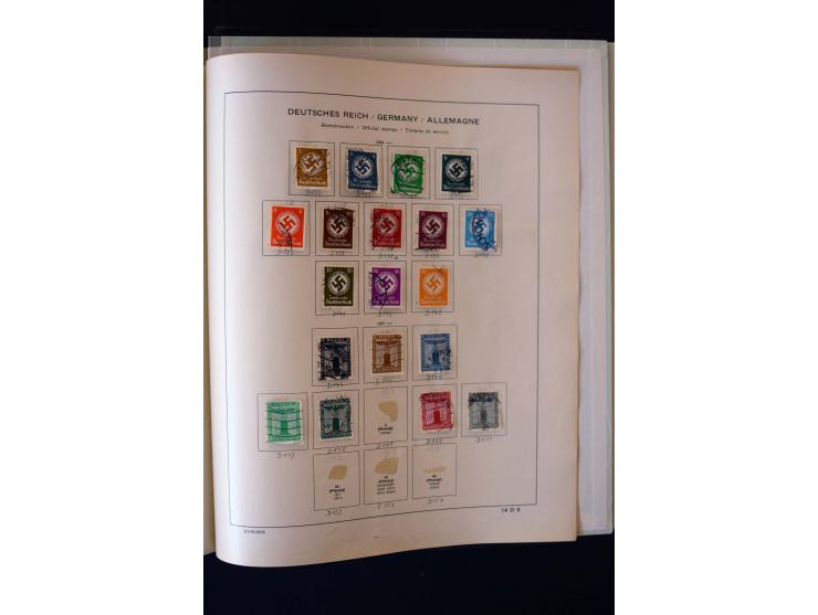 1872/1949, postfrischer, ungebrauchter und gestempelter Posten mit Sammlungen und Doubletten Dt. Reich und Alliierte Besetzun