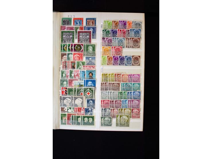 1872/1949, postfrischer, ungebrauchter und gestempelter Posten mit Sammlungen und Doubletten Dt. Reich und Alliierte Besetzun