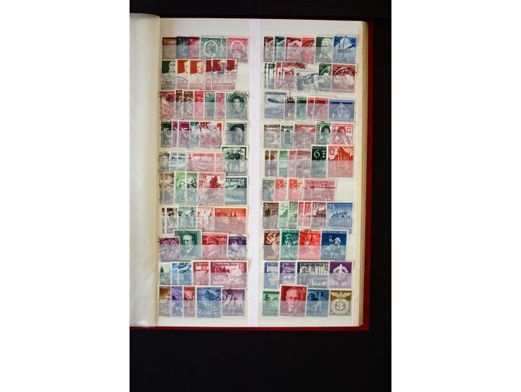 1872/1949, postfrischer, ungebrauchter und gestempelter Posten mit Sammlungen und Doubletten Dt. Reich und Alliierte Besetzun