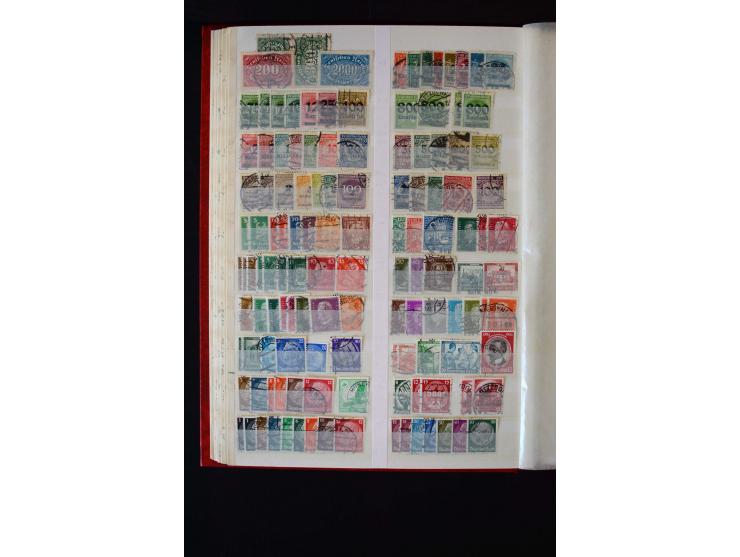 1872/1949, postfrischer, ungebrauchter und gestempelter Posten mit Sammlungen und Doubletten Dt. Reich und Alliierte Besetzun